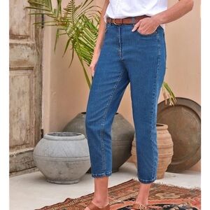 Merci Italia Blue Ankle Jeans for Women